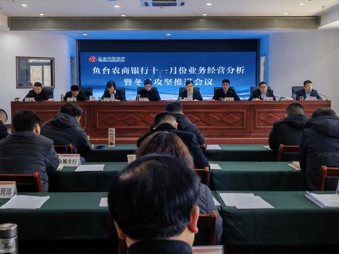 桓台农商银行月度经营分析会_财务月度经营分析模板_年末贷款投放力度
