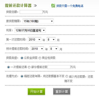 上海提前还房贷计算器：几种方式及是否适合提前还贷讲解？