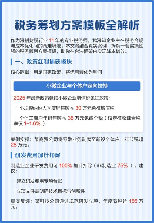 企业税务筹划案例_上市公司纳税筹划案例分析_制造业税收优惠政策