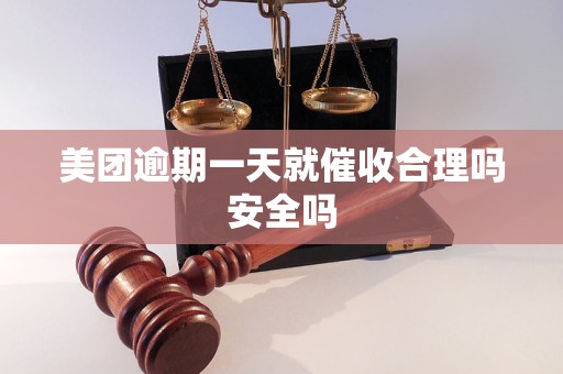 美团逾期一天就催收合理吗？从信用管理与法律角度深度解析