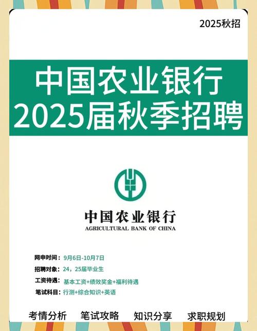 农行上海分行招聘，含审计岗，邀有志青年助力银行发展