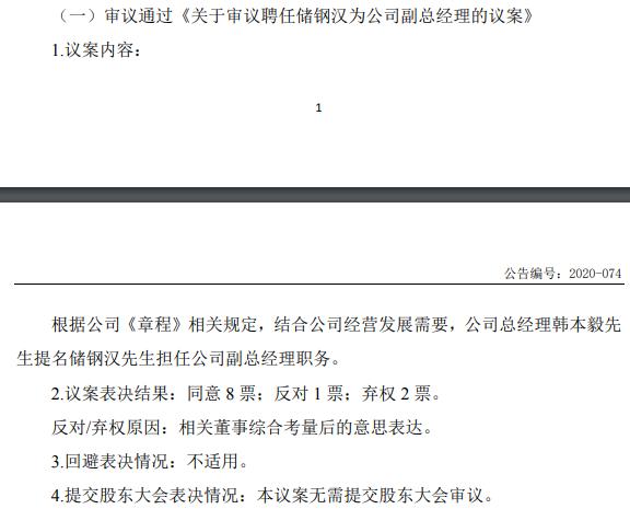 国都证券新高管任命议案再遇反对票，董事意见不一为哪般？