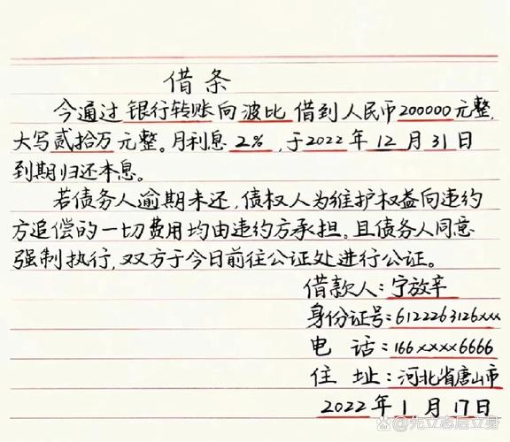 借条上写暂借一年到期要归还，不还咋办看这里！及借款合同要点
